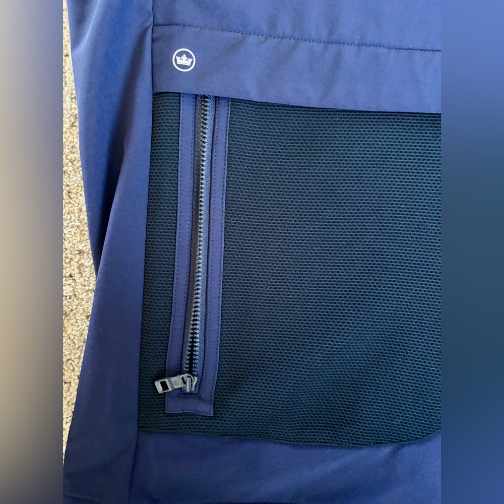 NWT Peter Millar Navy Blue Men's Vest - Picture 2 of 4